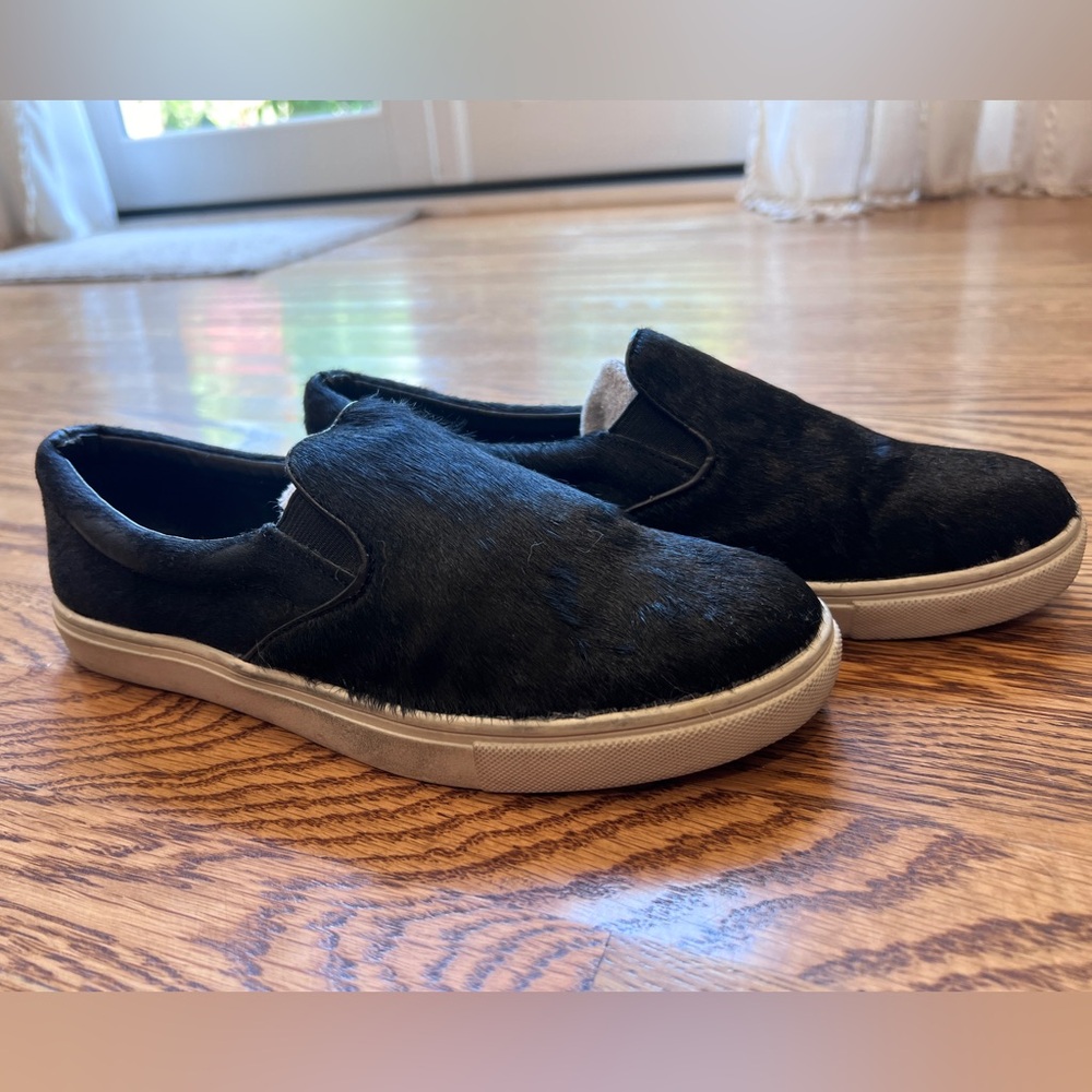Furry Slip On Steve Maddens